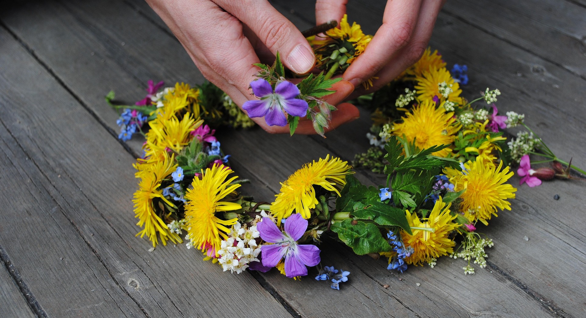 Blomsterkransar Midsommar blomsterkransar-midsommar