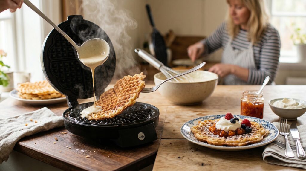 Våffeldagen och Marie bebådelsedag 25 mars