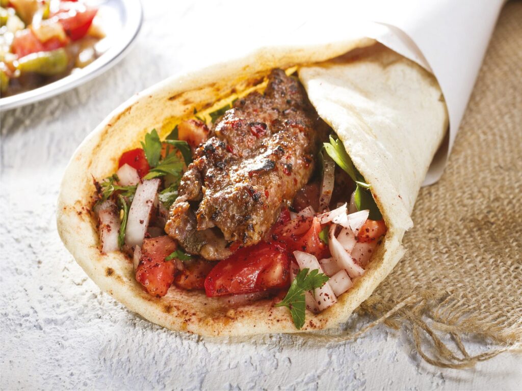 kebab i bröd